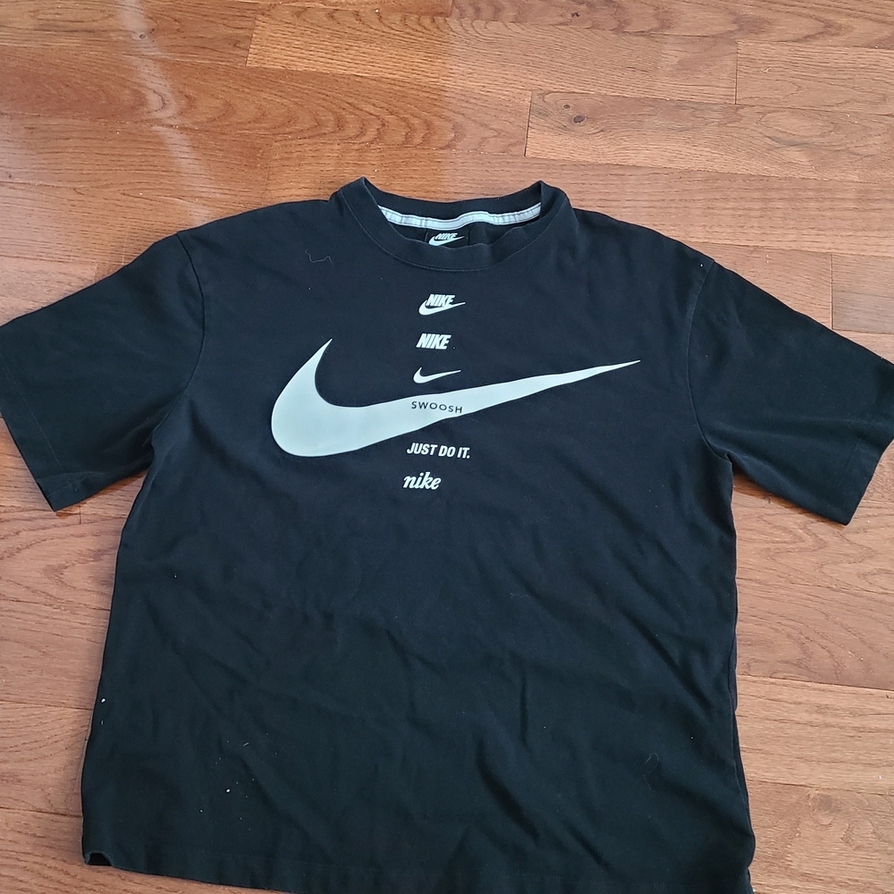 Nike Black Tag with White Logo